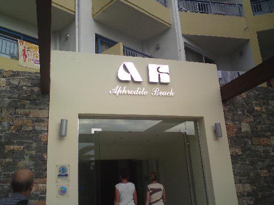 Aphrodite Beach Club Hotel Gouves Exterior foto